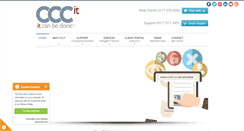 Desktop Screenshot of cccit.co.uk